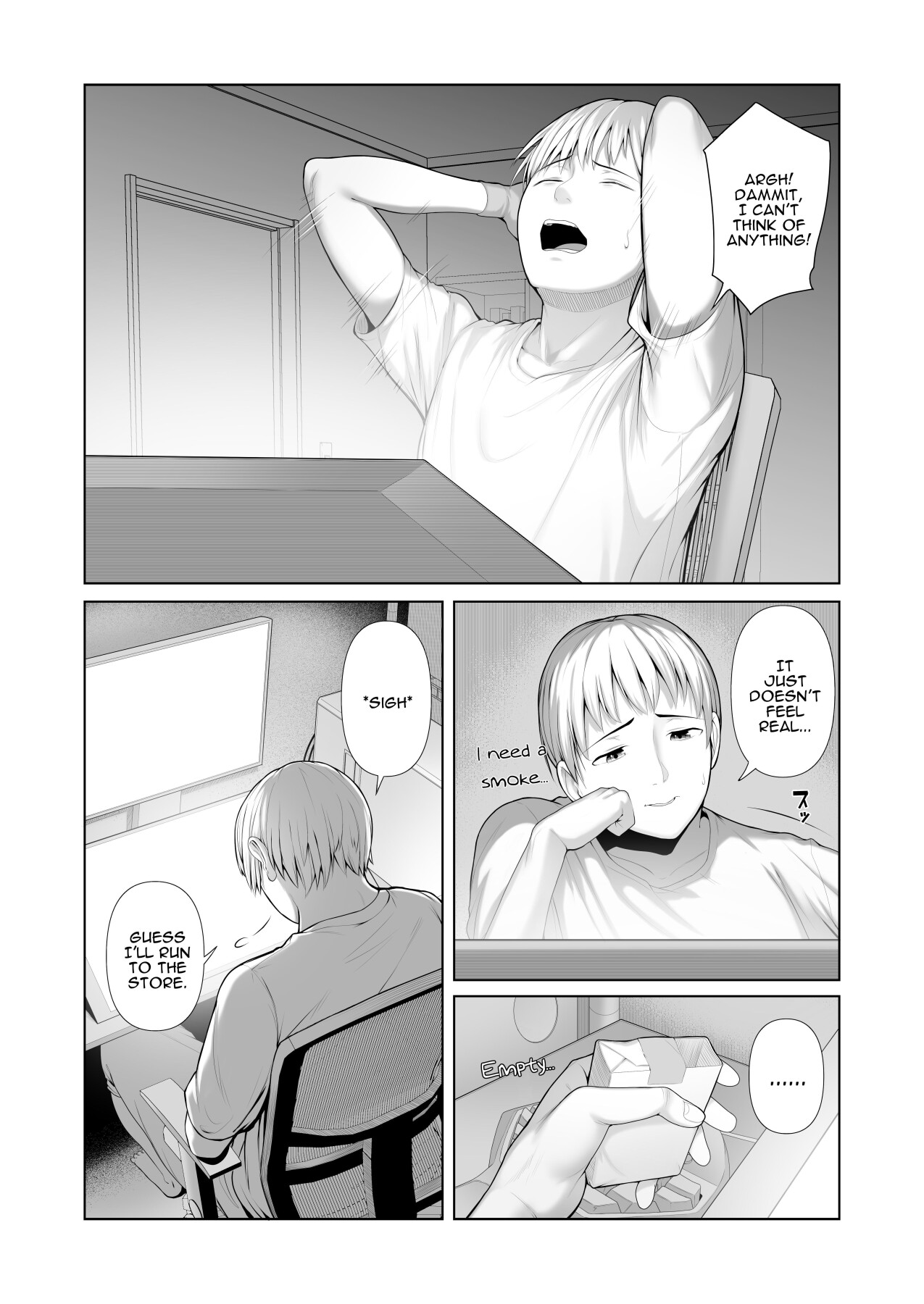 Hentai Manga Comic-My Friend's Mom Took My Virginity-Read-3